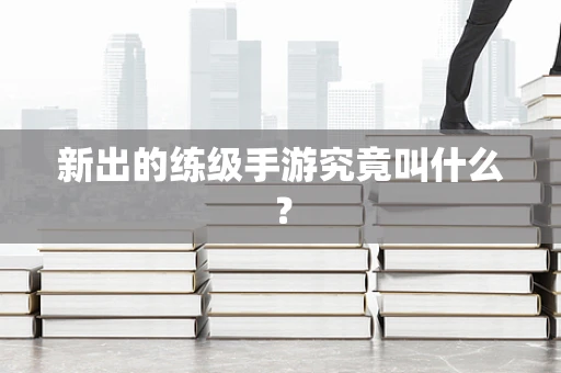 新出的练级手游究竟叫什么？