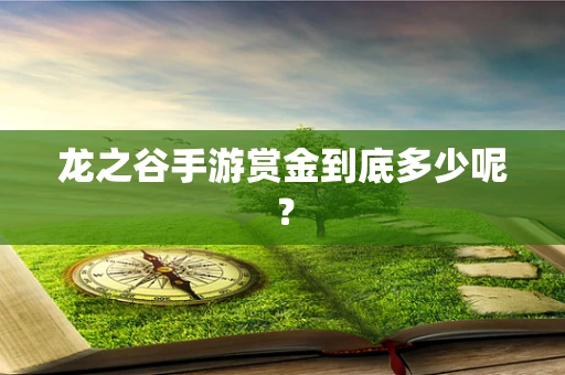 龙之谷手游赏金到底多少呢？