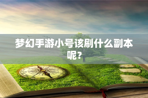 梦幻手游小号该刷什么副本呢？