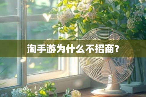 淘手游为什么不招商？
