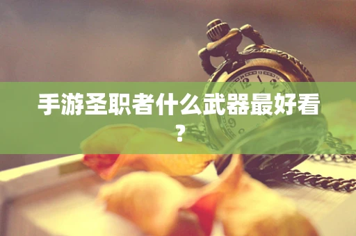 手游圣职者什么武器最好看？