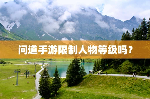 问道手游限制人物等级吗？