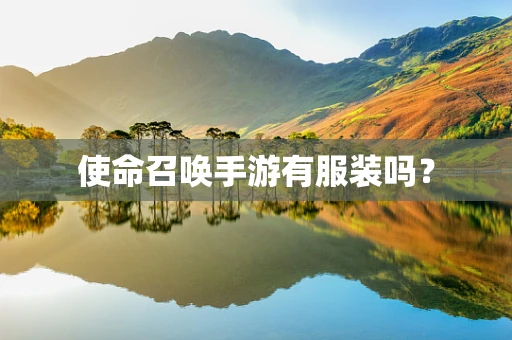 使命召唤手游有服装吗？