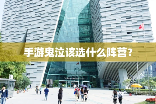 手游鬼泣该选什么阵营？