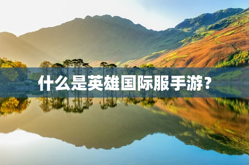 什么是英雄国际服手游？