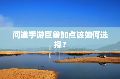 问道手游巨兽加点该如何选择？
