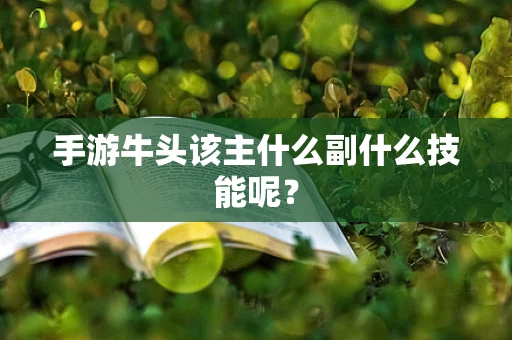 手游牛头该主什么副什么技能呢？