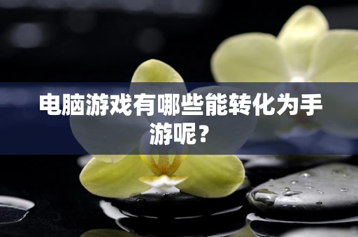 电脑游戏有哪些能转化为手游呢？