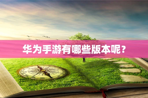 华为手游有哪些版本呢？