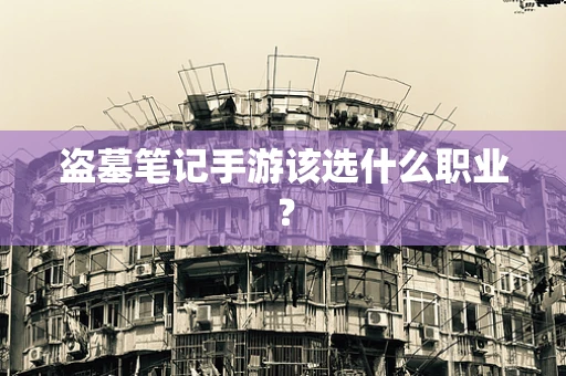 盗墓笔记手游该选什么职业？