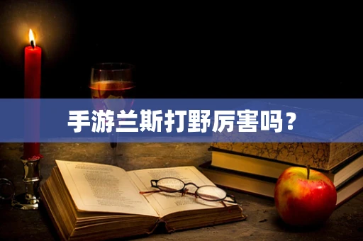 手游兰斯打野厉害吗？