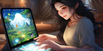 孙雪宁玩什么手游?