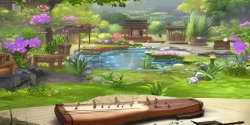 问道手游里有琴棋书画元素吗？