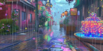 QQ炫舞手游里有什么雨？