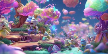 梦幻手游能带着孩子升级吗？
