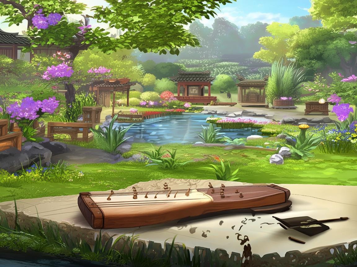 问道手游里有琴棋书画元素吗？