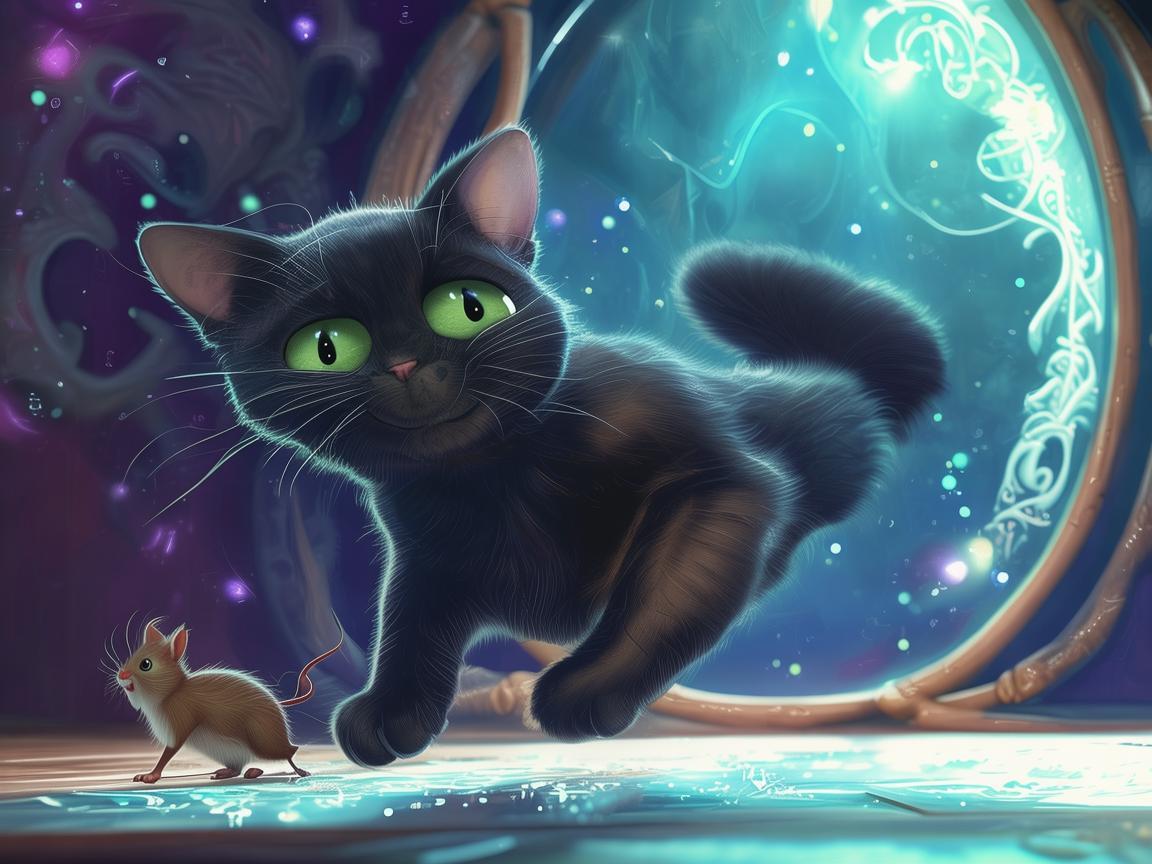 猫和老鼠手游魔镜该画什么呢？
