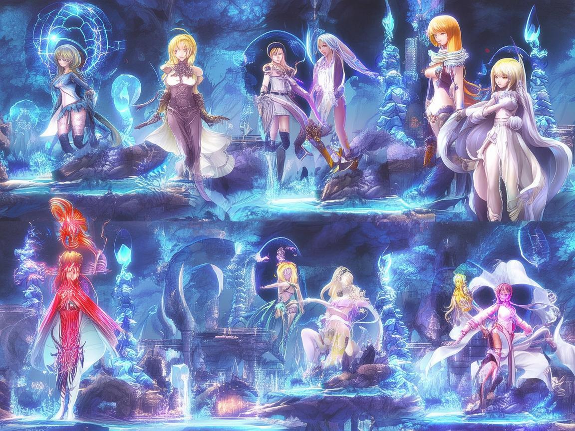 哪些手游里有众多美女角色呢？